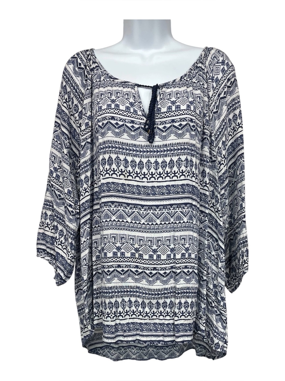 Derek Heart peasant blouse size 1X
